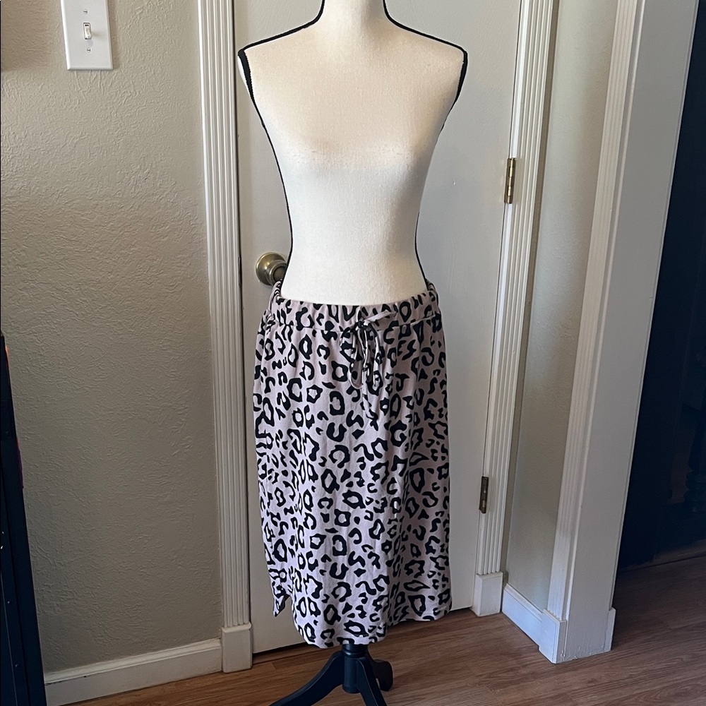 Leopard Print Women's Skirt